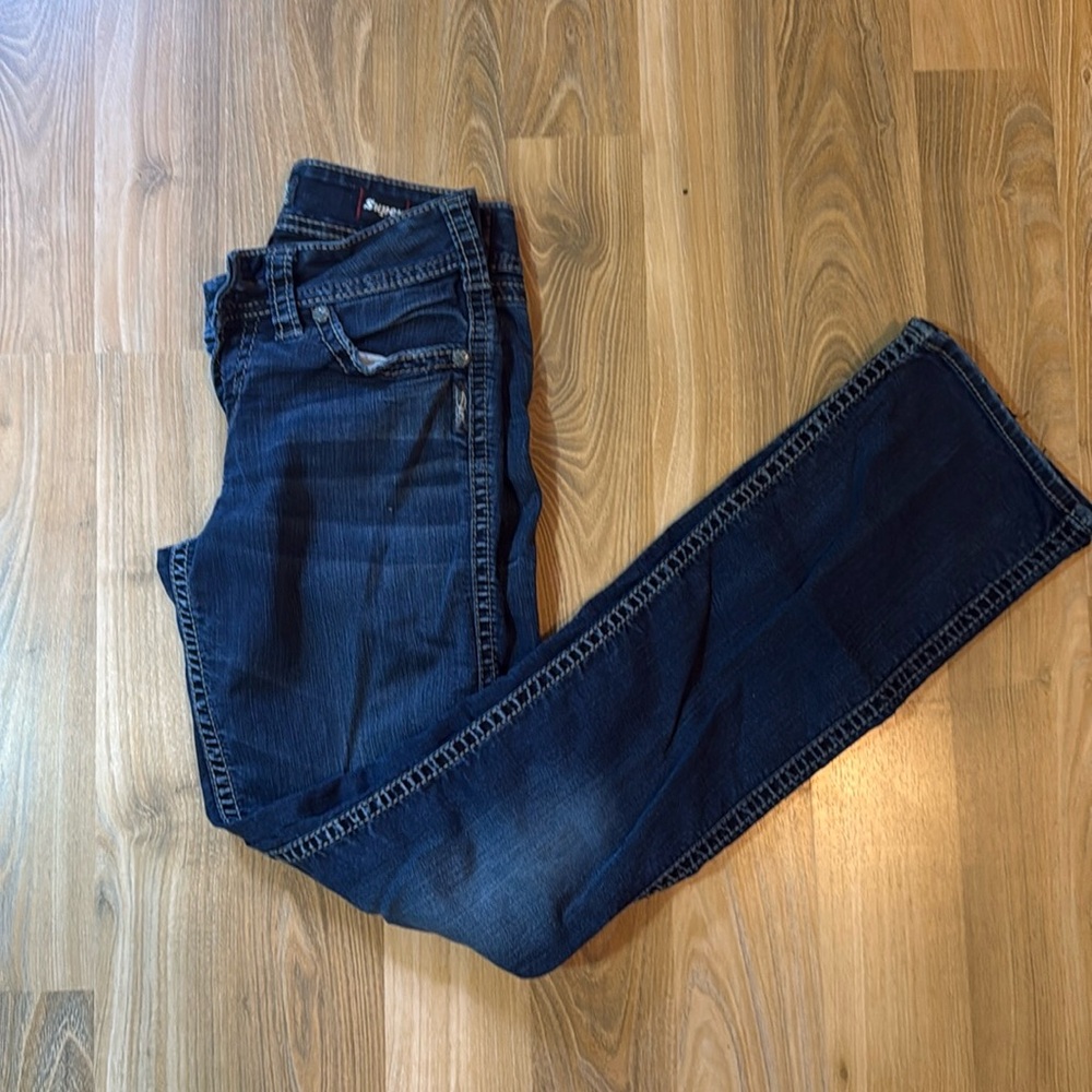 Silver jeans